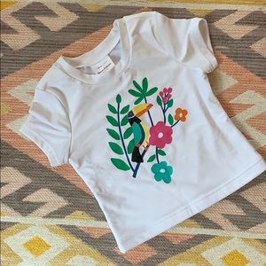 Hanna Andersson short sleeve rash guard